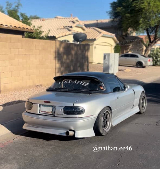 NA Miata Black Taillights: 1989-1997 (Left and Right Side)