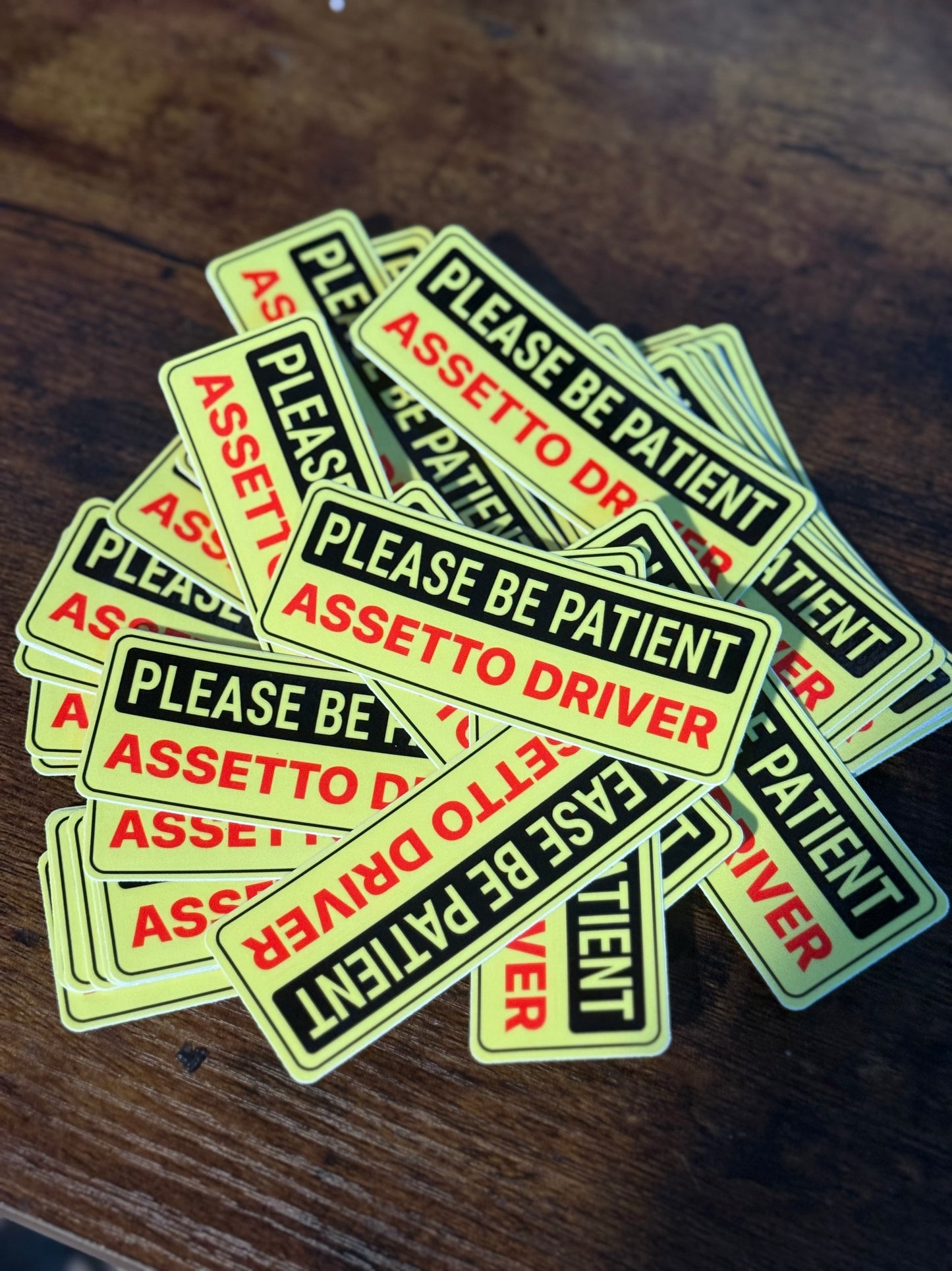 Assetto Driver Sticker