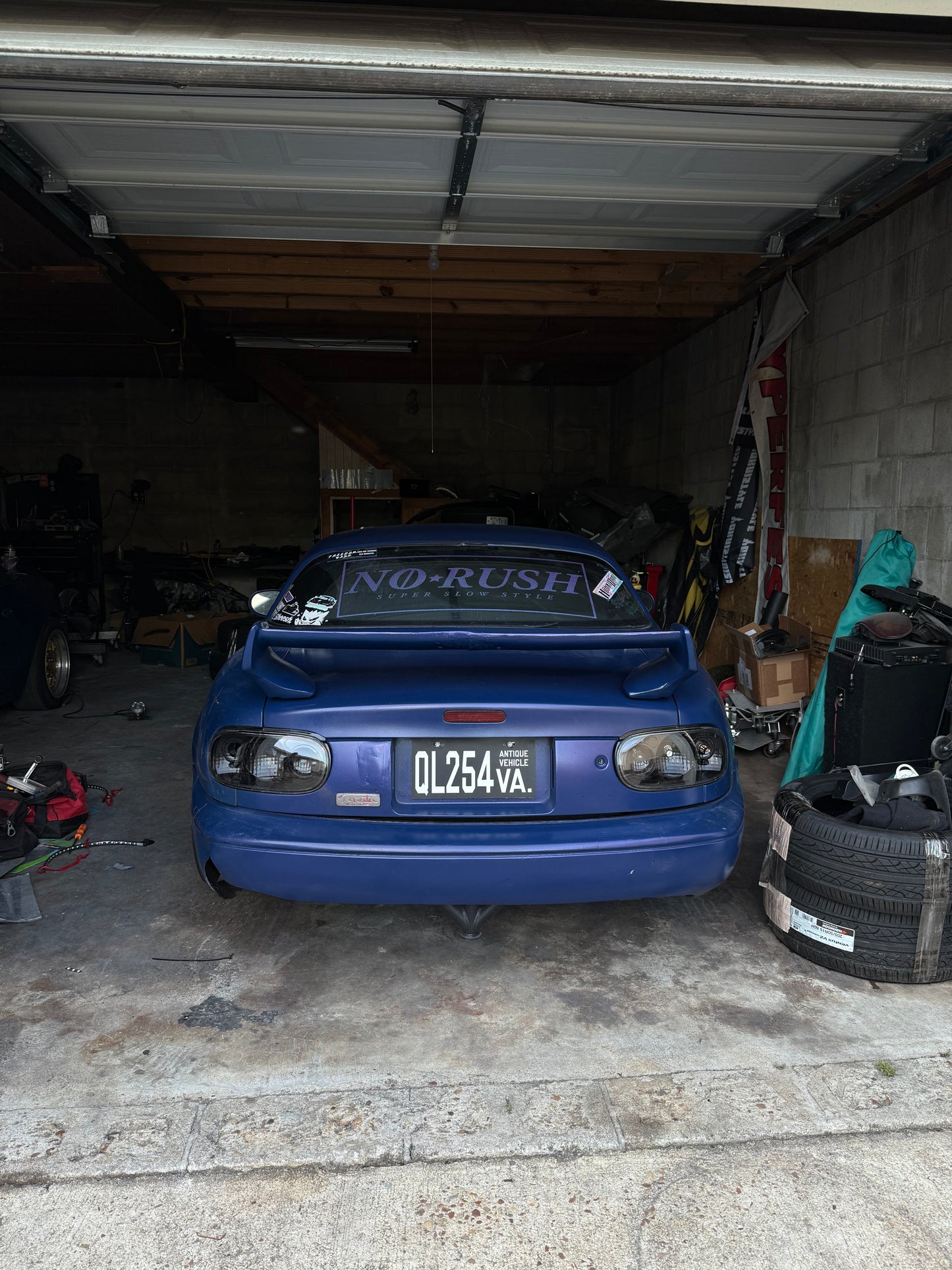 Black NA Miata (1989-1997) Taillights-Left and Right Side