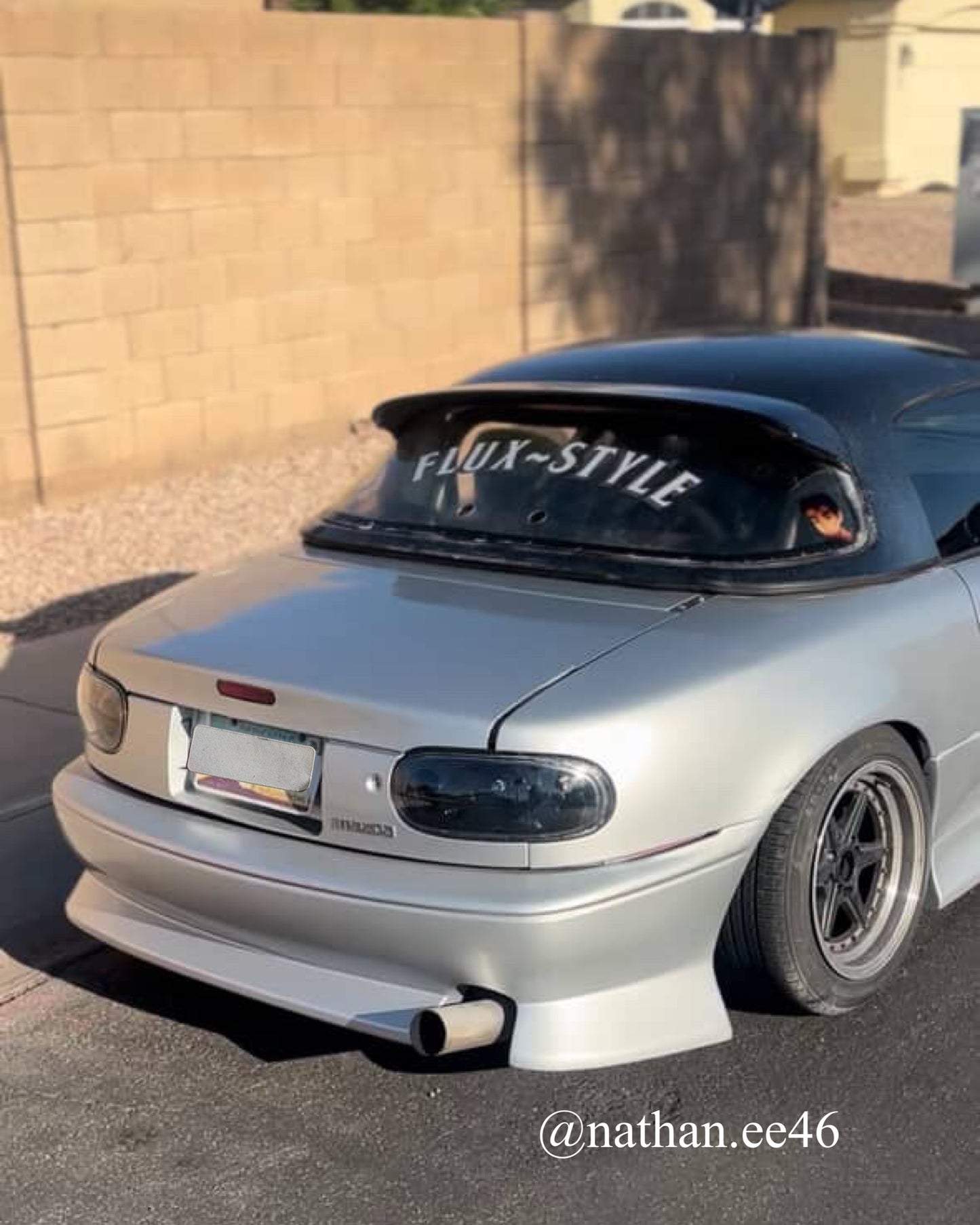 Black NA Miata (1989-1997) Taillights-Left and Right Side