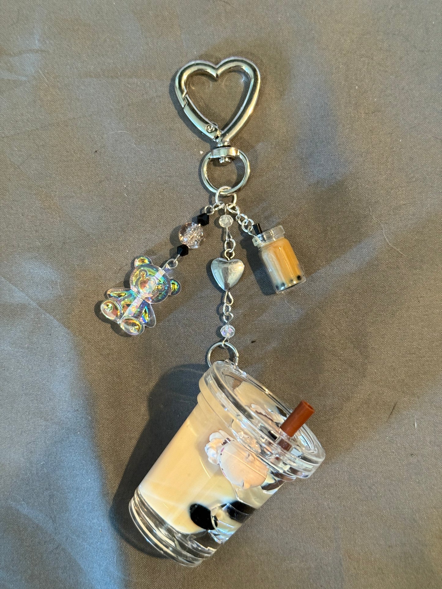 Bear x Boba Keychain