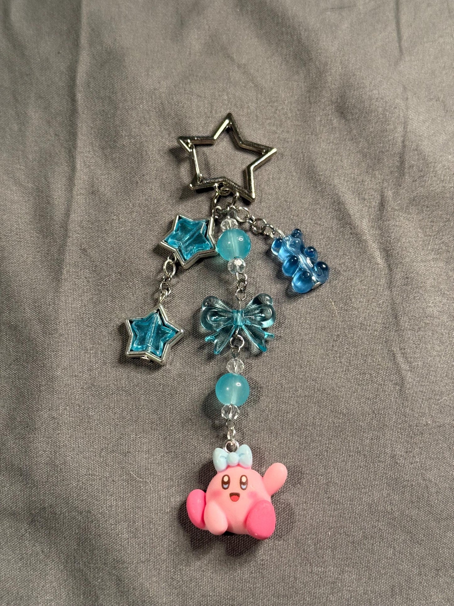 Blue Kirby Keychain