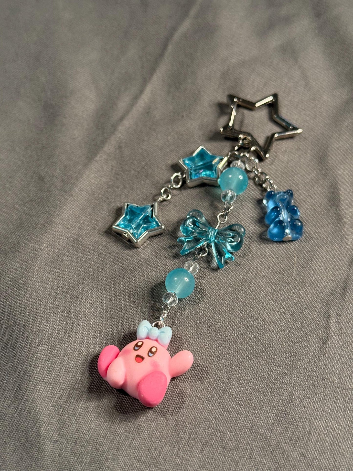 Blue Kirby Keychain