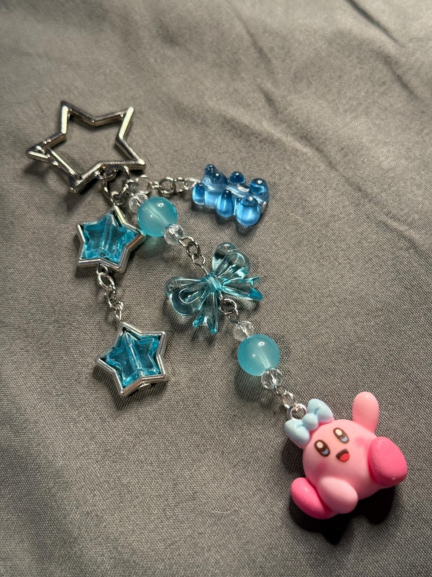 Blue Kirby Keychain