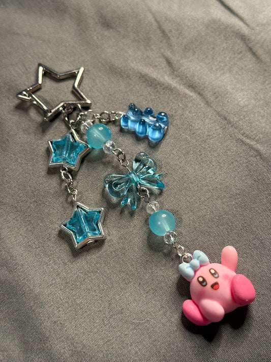 Blue Kirby Keychain