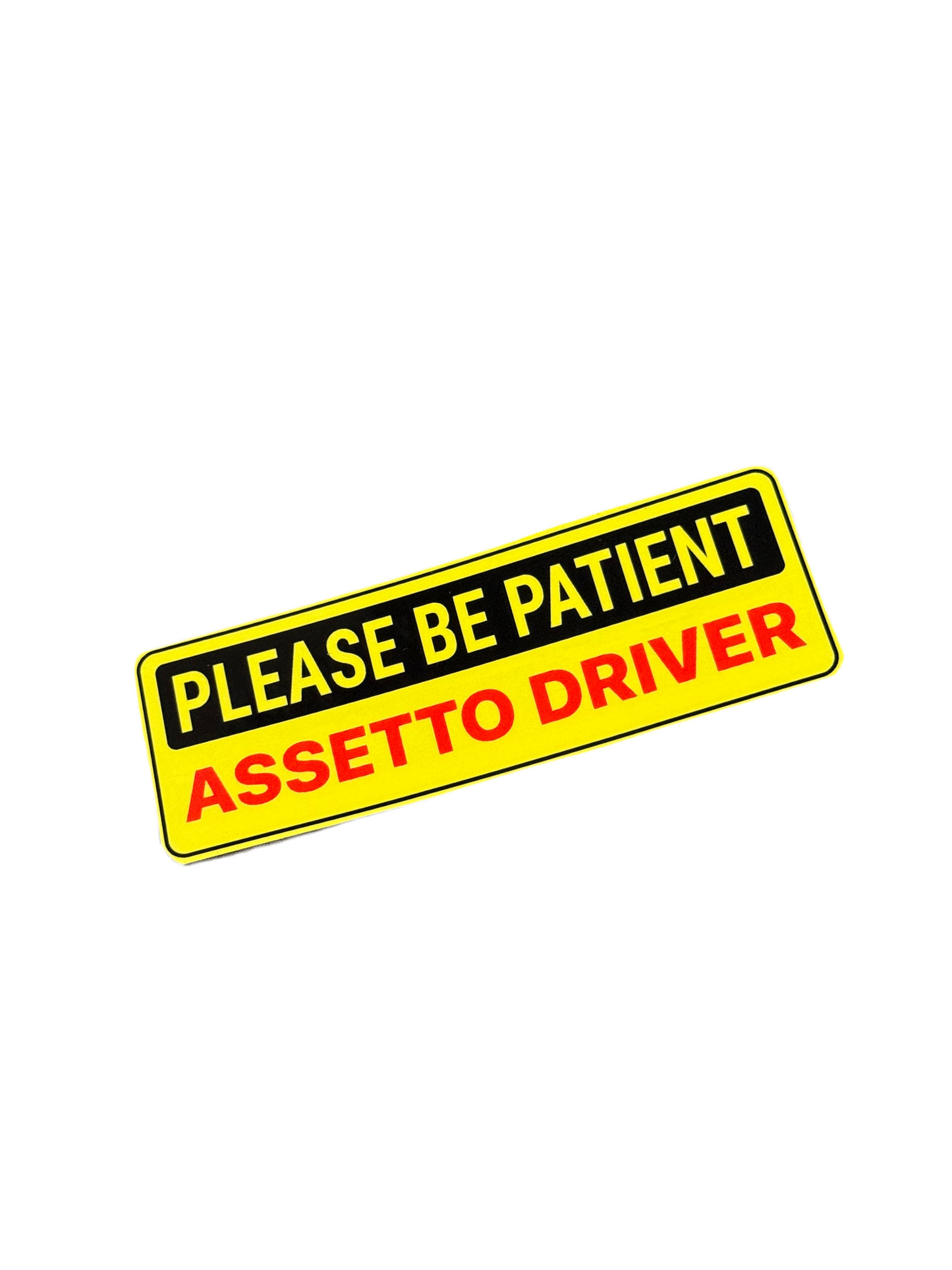 Assetto Driver Sticker