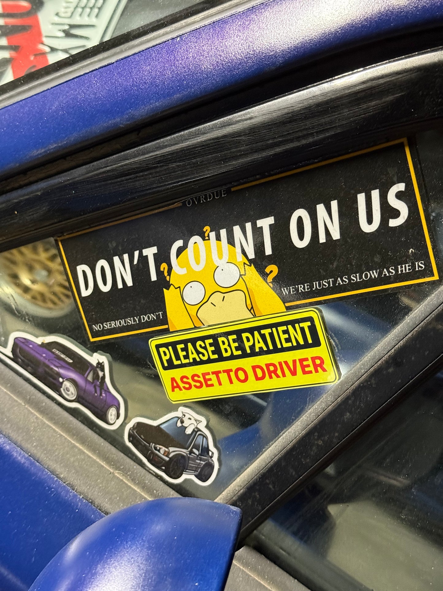 Assetto Driver Sticker