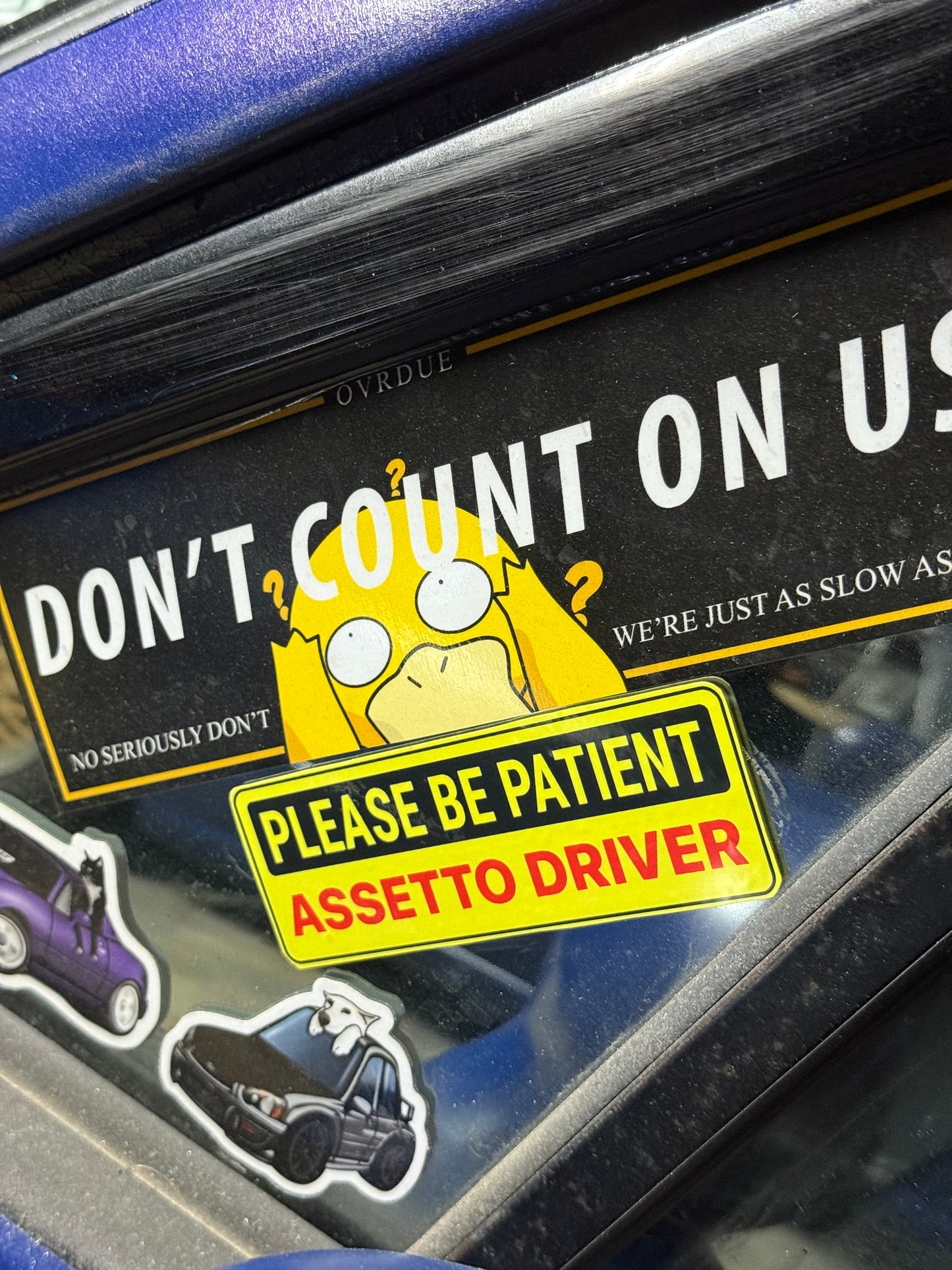Assetto Driver Sticker