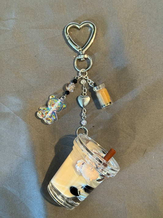 Bear x Boba Keychain