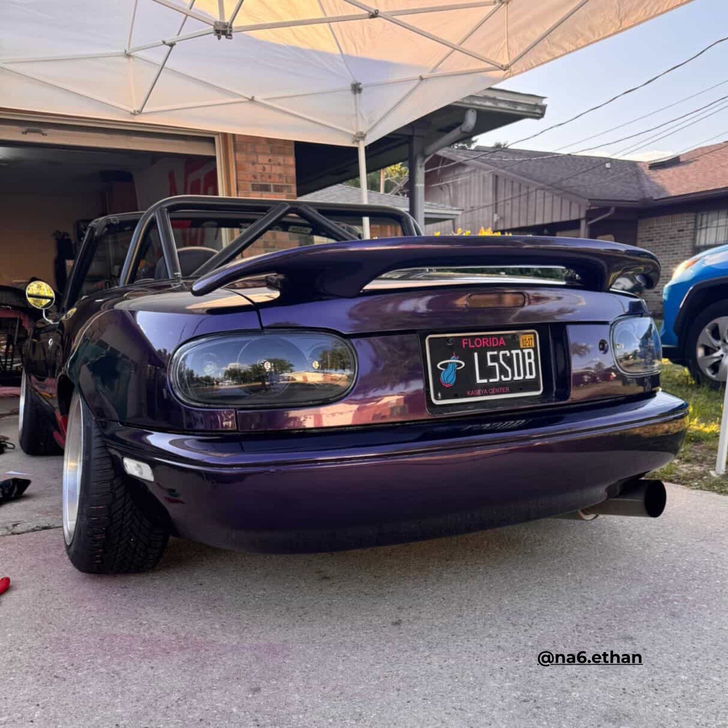 NA Miata Black Taillights: 1989-1997 (Left and Right Side)