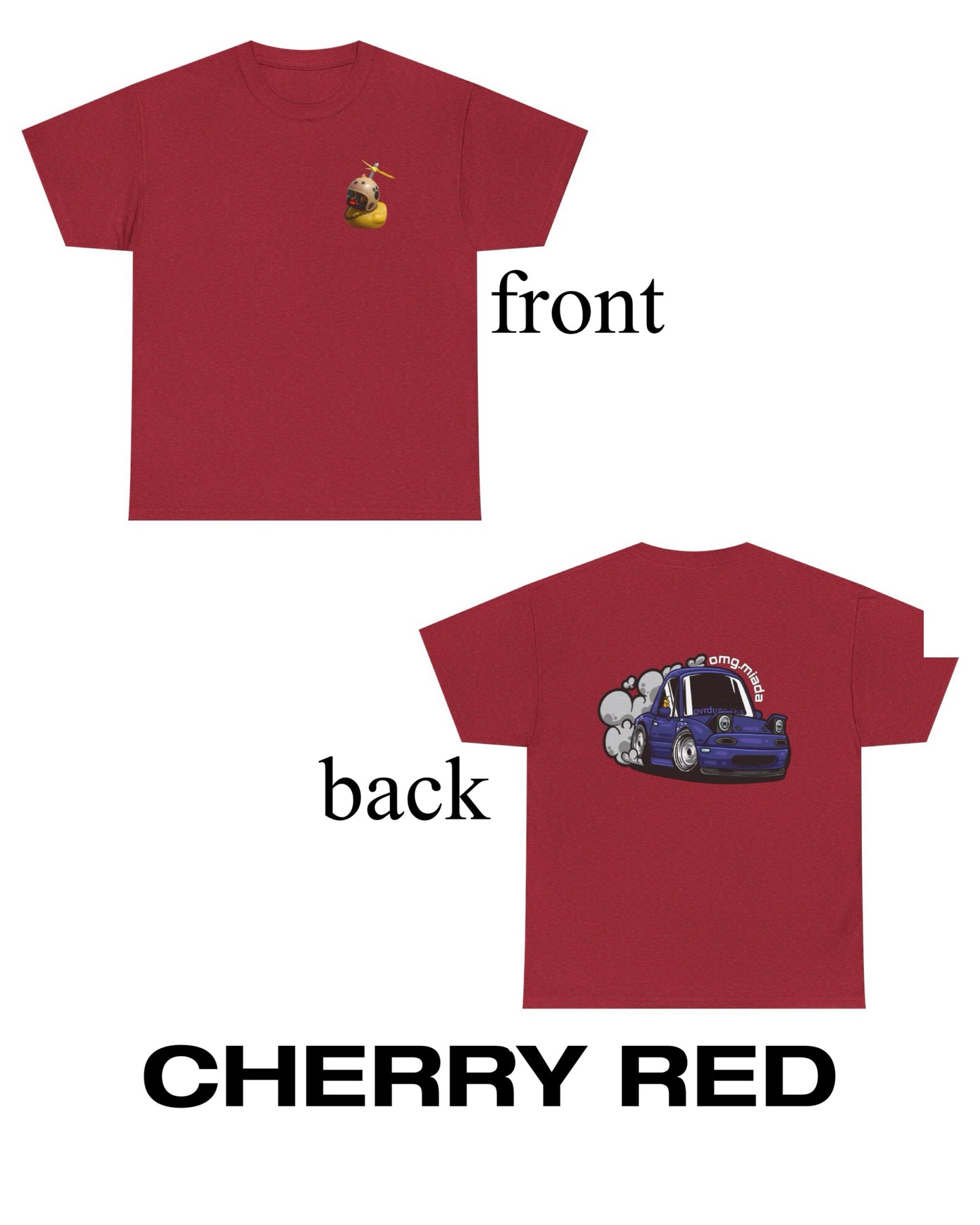 Omg.Miada T-Shirt   Front and Back Design