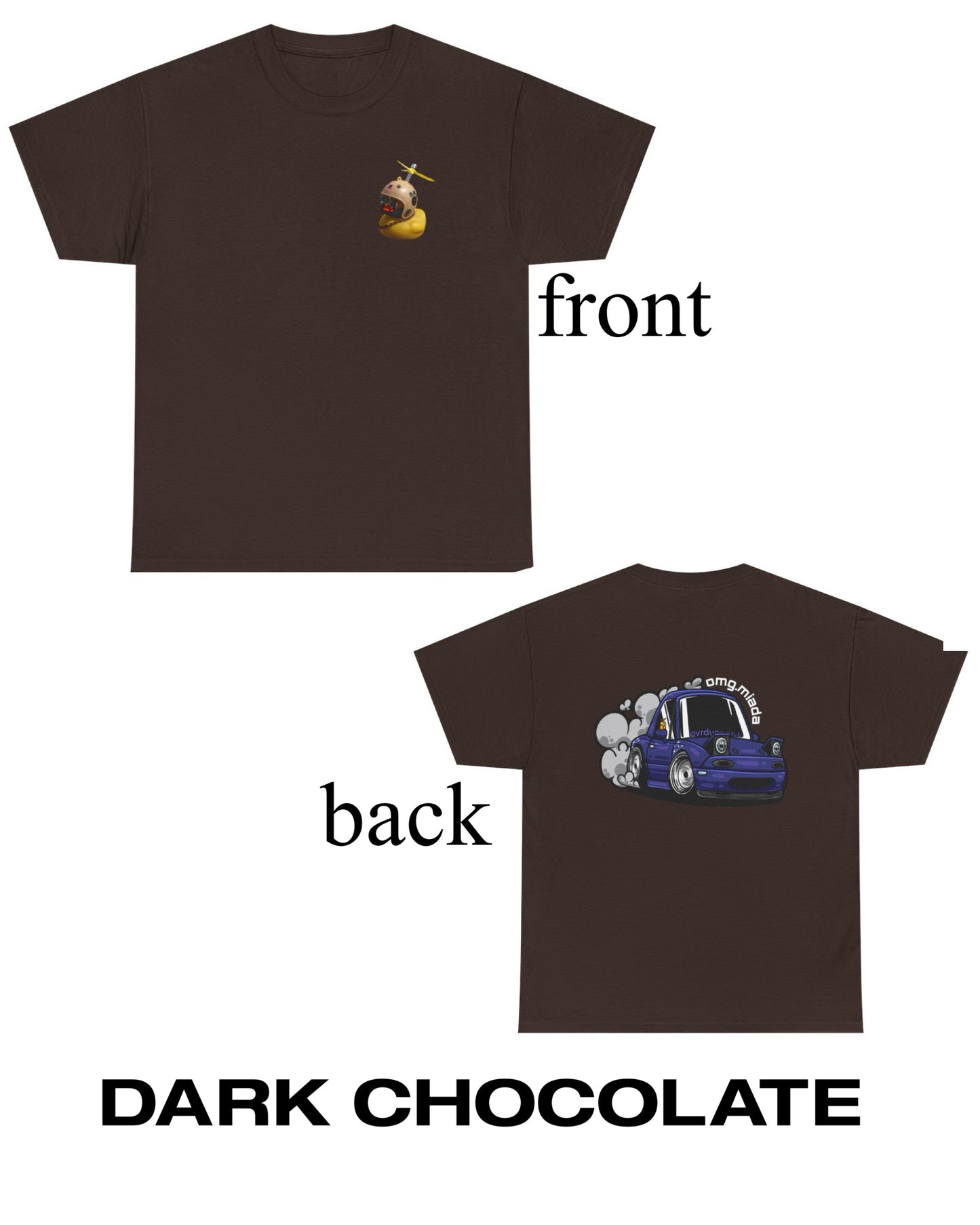 Omg.Miada T-Shirt   Front and Back Design