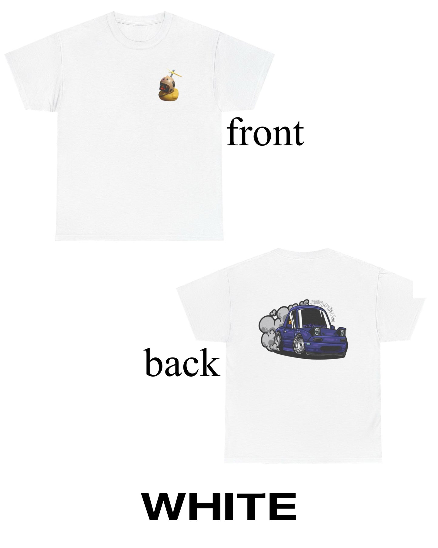 Omg.Miada T-Shirt   Front and Back Design