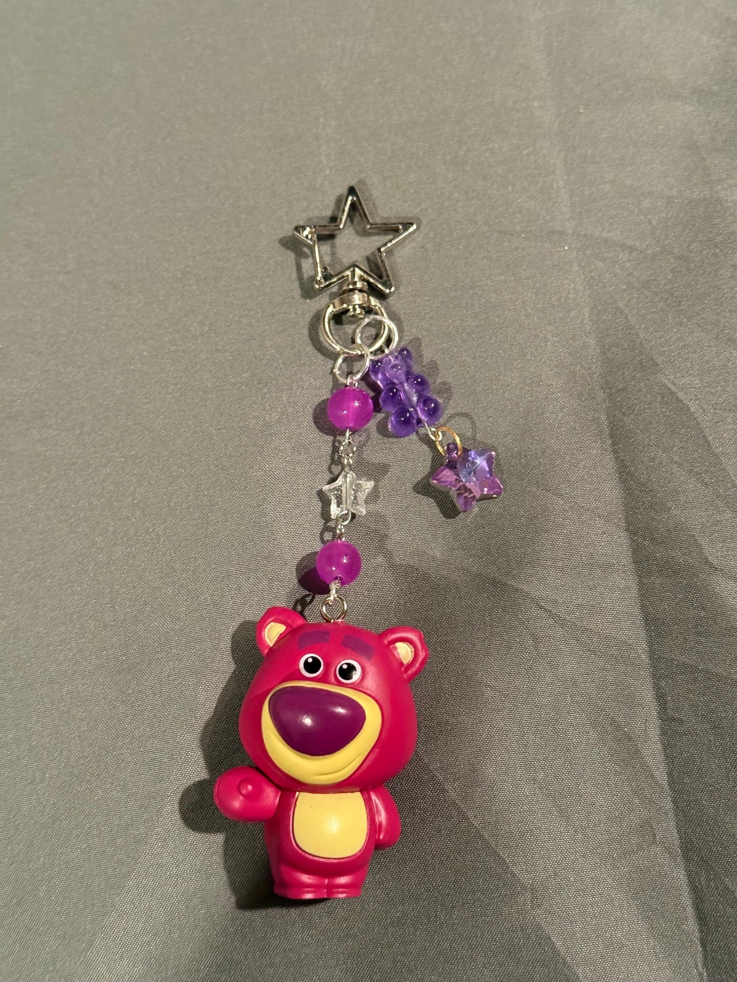 Toy Story Lotso Bear Keychain